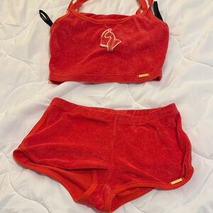 Baby Phat Red Pajama Set